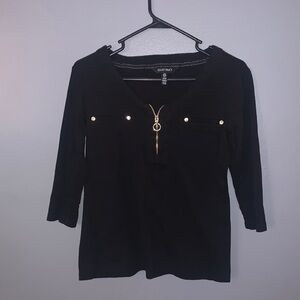 Ellen Tracy black top!